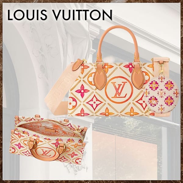 【ルイヴィトン LOUIS VUITTON】限定販売オンザゴーEW ハンドバック M25318